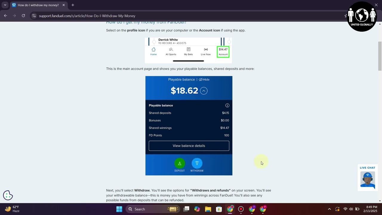 Как добавить дебетовую карту в Fanduel (полное руководство 2025 г.)