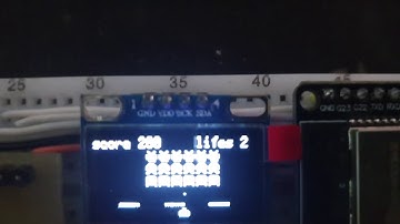 Space invaders for ESP32 or Arduino Uno