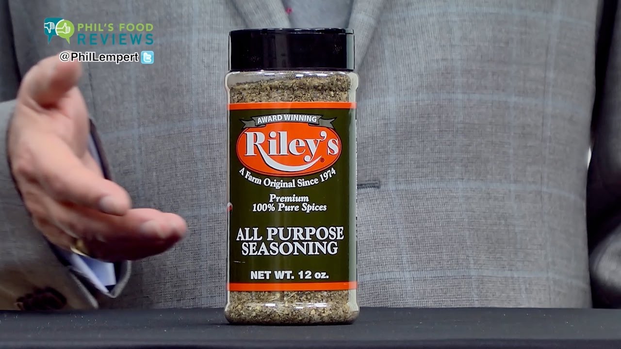Riley's Seasonings All Purpose Seasoning is a HIT! - YouTube