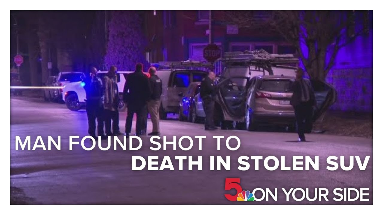 Man found shot to death in backseat of stolen SUV - YouTube