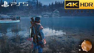 Days Gone (PS5) HDR Ultra Realistic Free Roam + Bounty Hunters (4K 60FPS) Pt.22