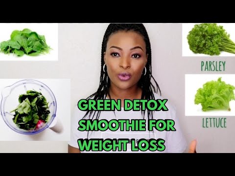 green-detox-smoothie-for-weight-loss-|temiblogtv