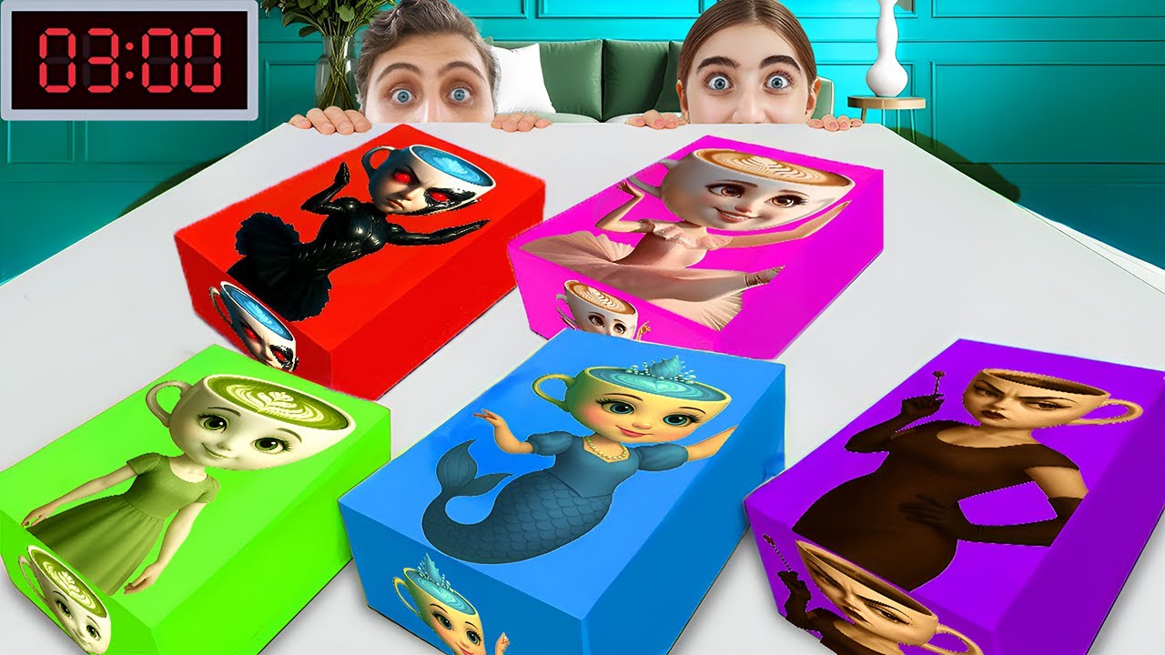 لا تفتح صناديق باليرينا كابوتشينا الغامضة الساعة 3 الفجر!!