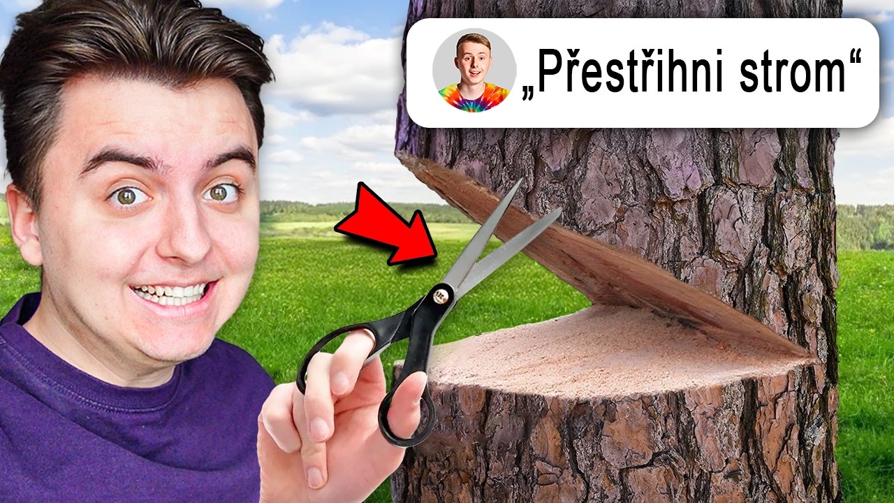 24 Hodin Musím Plnit Úkoly od YouTuberů!