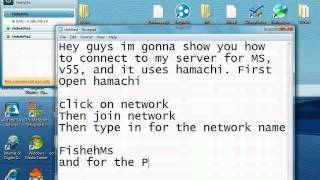 How to join a hamachi maplestory server, and FishehMs - How to connect! v55
