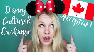 Disney College Program Acceptance 2018 | Disney Cultural Exchange Program Canada
