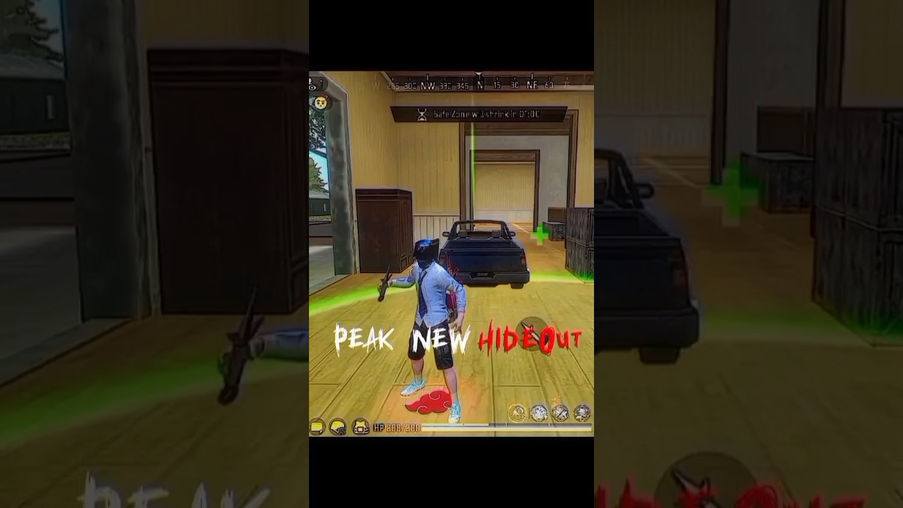Free Fire Peak Hidden Place 😱 | Secret Location in Peak | Free Fire Tips & Tricks