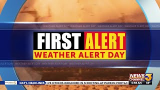 First Alert Weather Alert Forecast with Meteorologist Patrick Evans