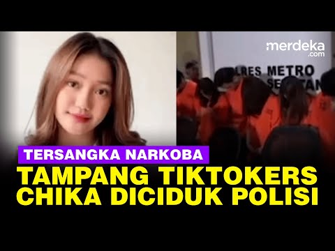 Apes TikTokers Chika Ditangkap Polisi Terjerat Narkoba, Terancam 4 Tahun Penjara