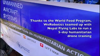 Humanitarian Drone Training for the UN in Nepal