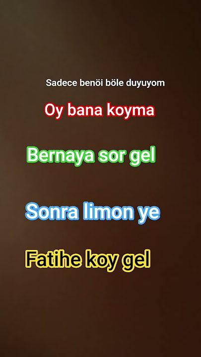 bernaya sor gel