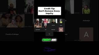Credit Tip: Don't Remove Every Inquiry