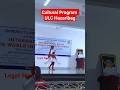 Cultural Program In ULC Hazaribag। #shorts #shortsfeed #viral #video #llb #llm #ulchazaribag #vbu
