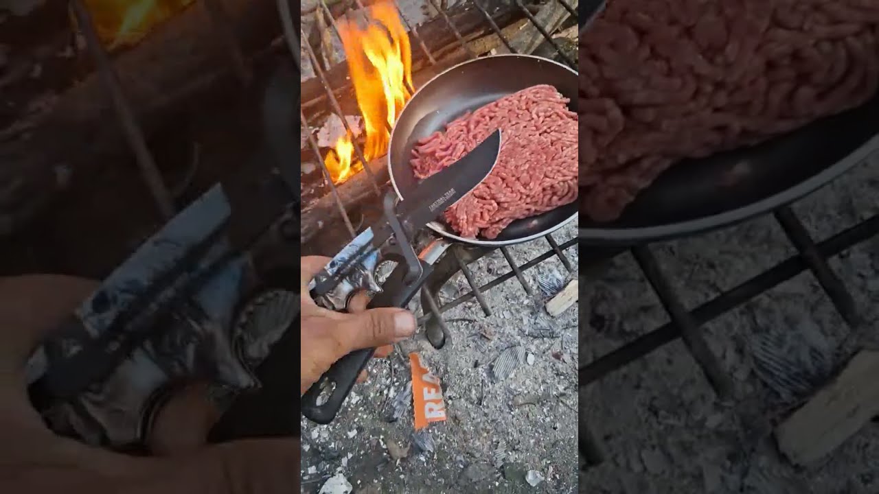 Homeless making pasta