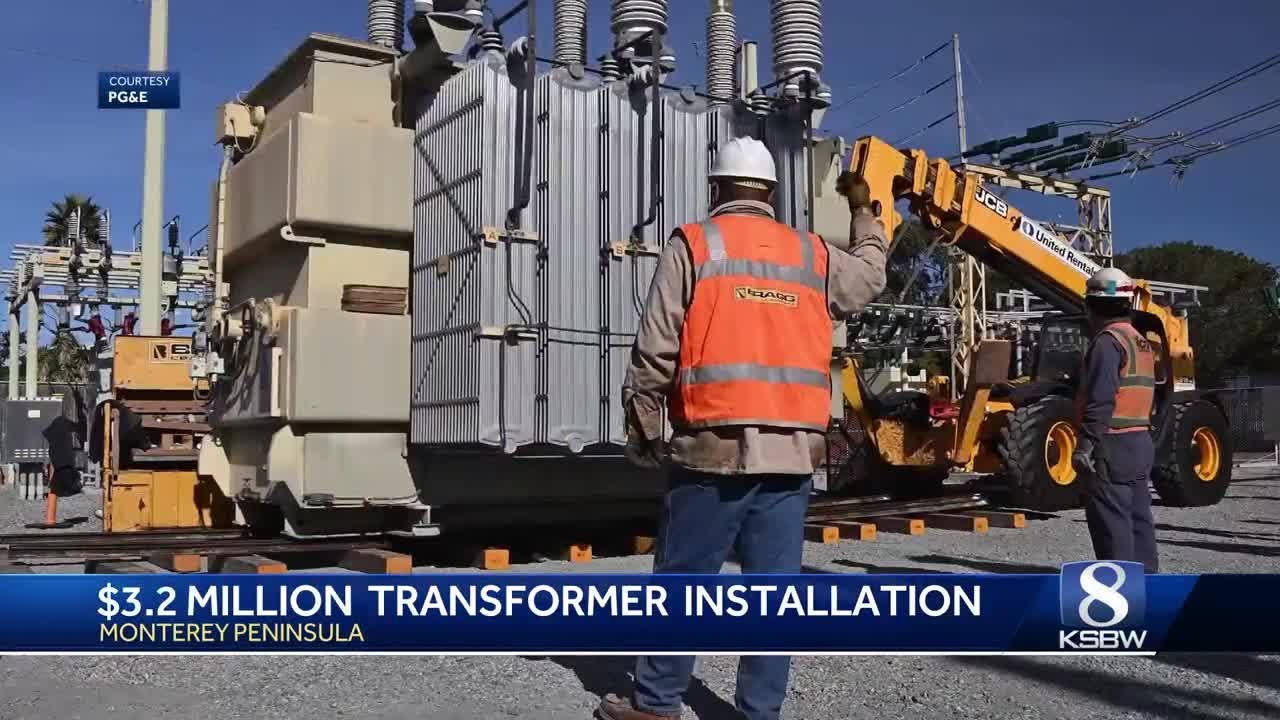 PG&E installs new Monterey transformer to enhance grid reliability ...