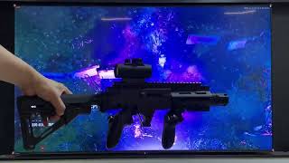 Have you ever imagined playing FPS games with a real gun?