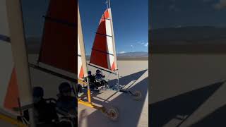 Carrovelismo en Pampa del Leoncito 🌬️ San Juan #argentina