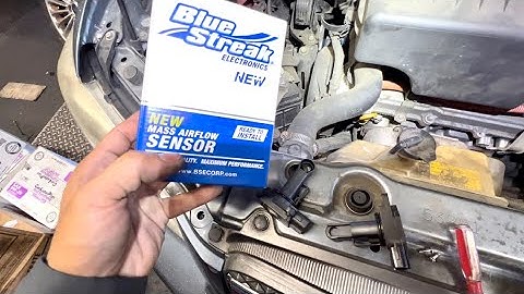 2001 To 2007 Toyota Highlander System Too Lean & Mass Air Flow Sensor