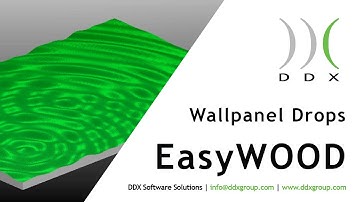 How to Make Wallpanel Drops in EasyWOOD