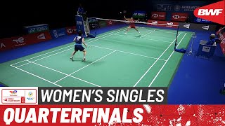 TotalEnergies BWF World Championships 2021 | An Seyoung (KOR) [5] vs Akane Yamaguchi (JPN) [2] | QF