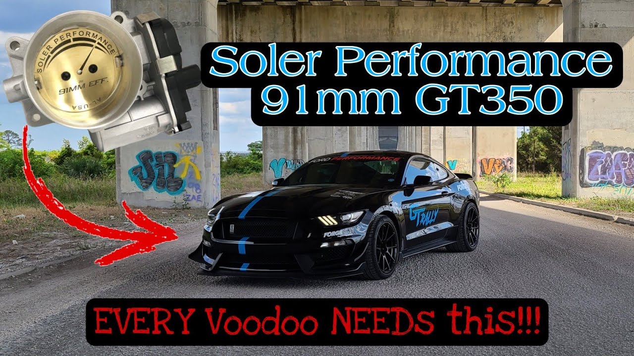 Soler Performance GT350 Throttle Body INSTALL HOW TO// WHY a TUNE is NOT required