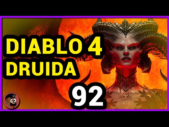 DIABLO 4 PT BR - DRUIDA (Pesadelo) Parte 092 - Raiz Subterrânea - Tonny Gamer