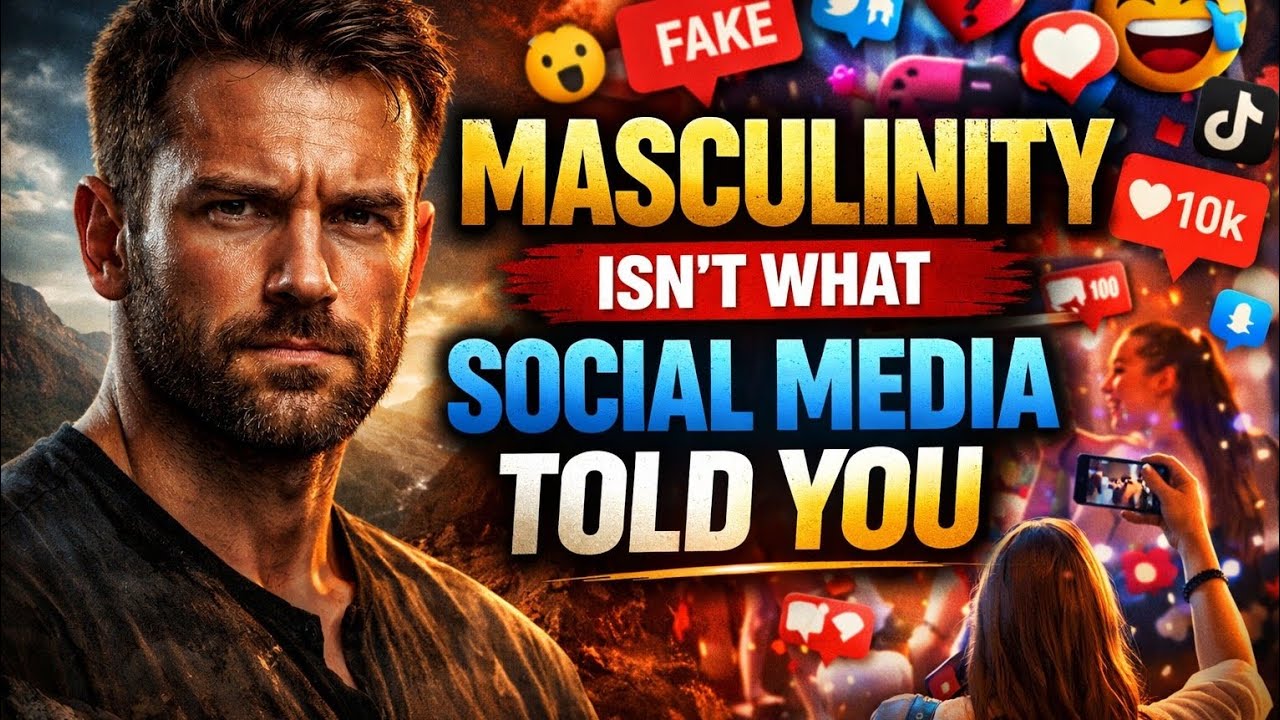 MASCULINITY ISN'T WHAT SOCIAL MEDIA TOLD YOU