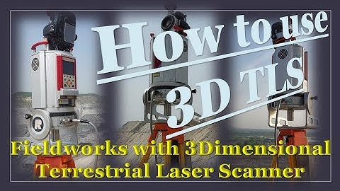 How to use 3D TLS! Fieldworks with 3Dimensional Terrestrial Laser Scanner#AttractionByAlokDPatel