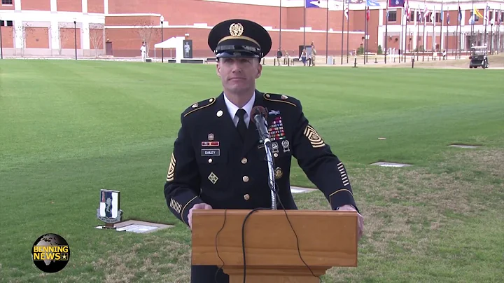 Sergeant Major of the Army Daniel A. Dailey visits...