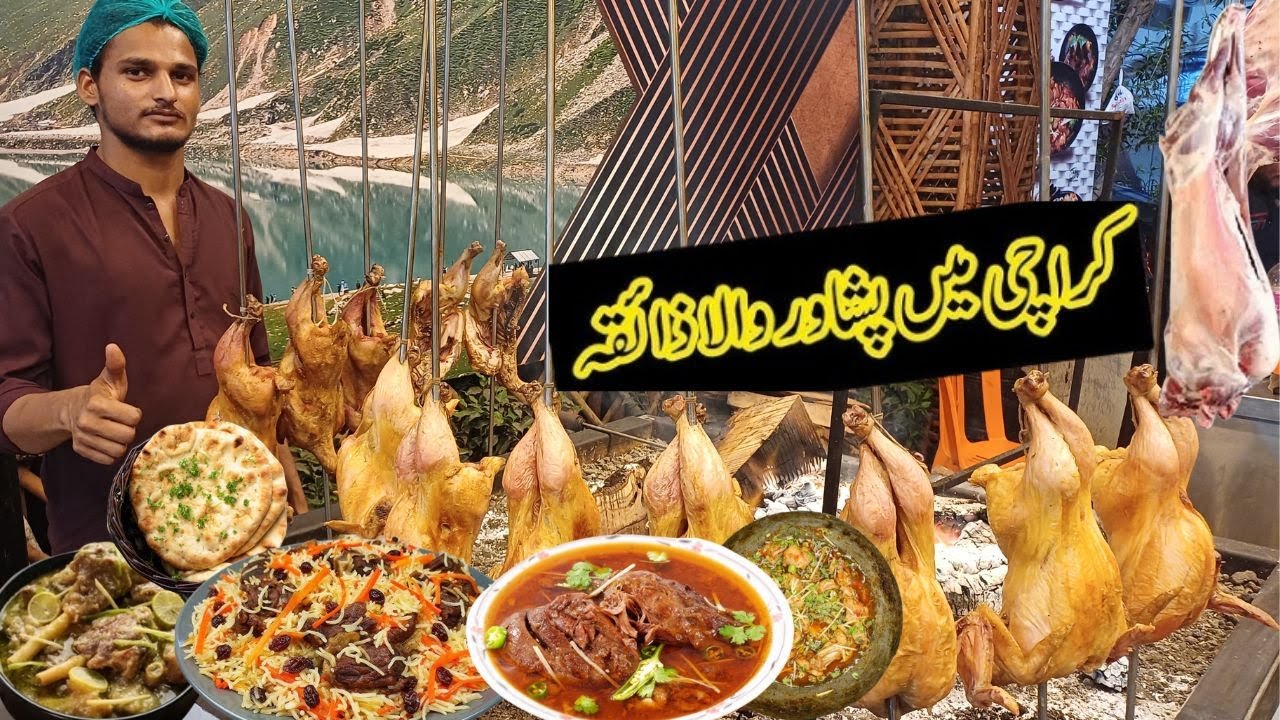 Shinwari Food - Karachi | Dumba Rosh,Afghani Boti,Kabli Pulao & More | Al Madia Shinwari Restaurant