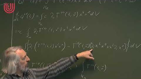 General theory of relativity - Volker Perlick - Lecture 26