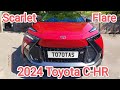 2024 Toyota CHR GR Scarlet Flare 4k Walkround in the Sun  - BZ4X