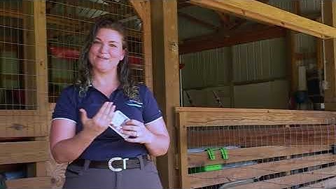 How to do a FAMACHA Score test on your goats and sheep