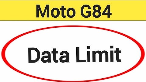 How to set data usage, Moto G84 data limit Kaise lagaen