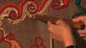 Rag Rug Workshop - jewellery, wall-hanging, bags, plus rug woven on a peg loom and using scrap yarns