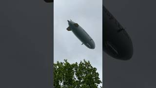 Goodyear Blimp almost crashes into trees! 😳