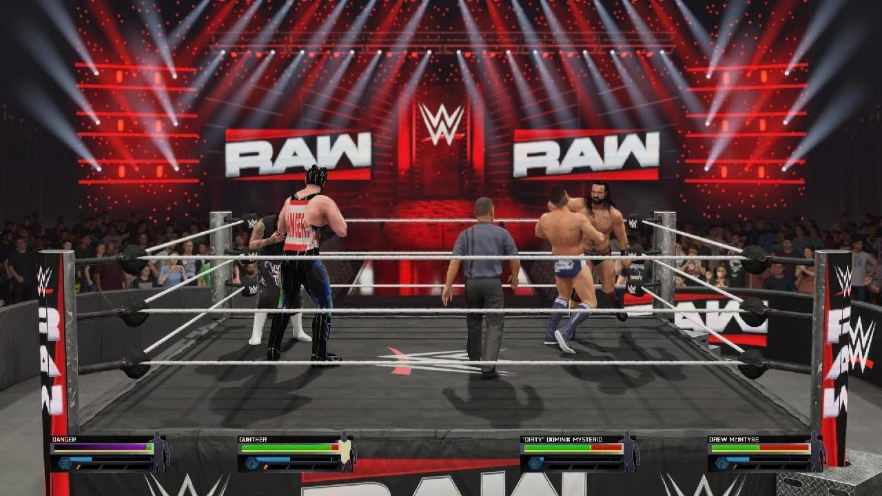 Danger Vs Gunther Vs Dominik Mysterio Vs Drew McIntyre