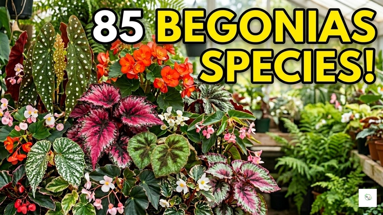 85 Begonia Species | Different Types of Begonia You'll Love - YouTube