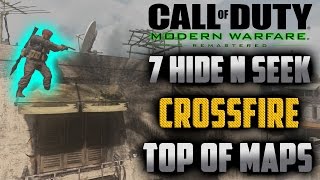 6 Crossfire top of map glitches | Modern Warfare Remastered Hide N Seek Glitches