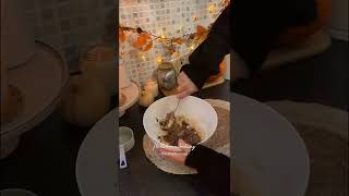 Delicious Halloween baking Chocolate chip muffins