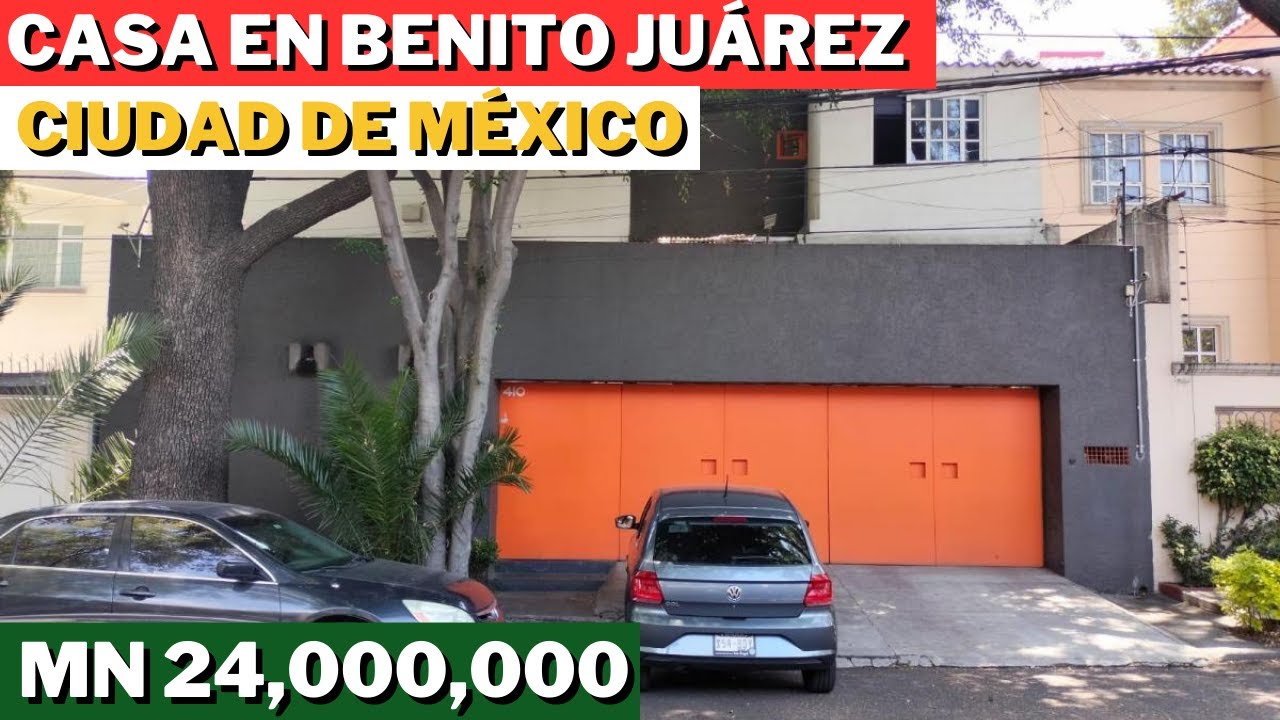 Se Vende Casa en la Colonia Del Valle Centro en Benito Juárez en la Ciudad de México // México
