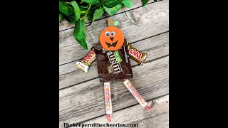 Halloween Candy Pumpkin People