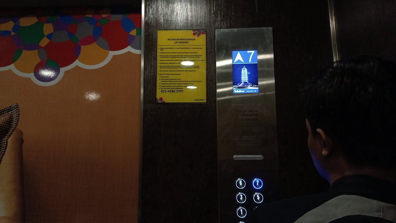 (First Day of Operation) New Generic & Sigma Freight Elevator at Mall Artha Gading, Jakarta (North)