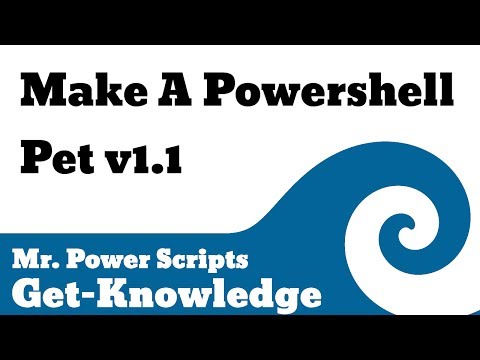 Make a Powershell Pet 1.1!