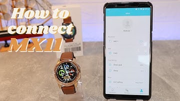 How to connect MX11 to phone with H Band Android App