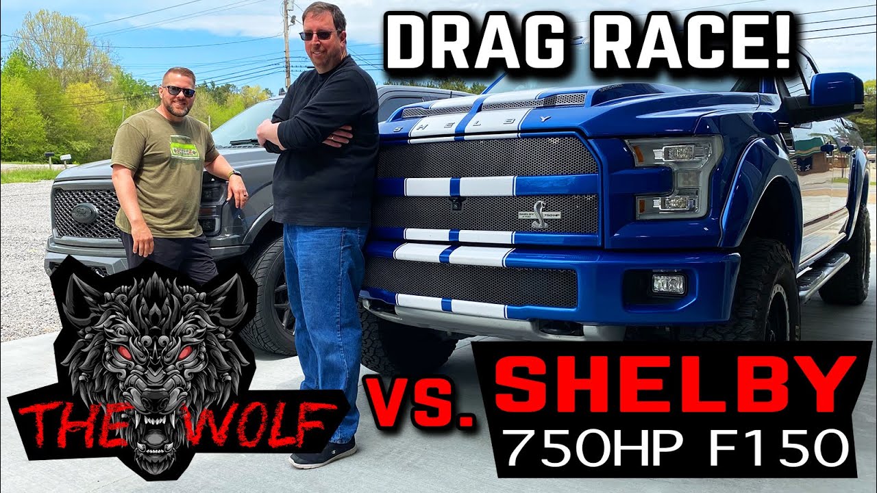 Supercharged F150 5.0 vs Shelby F150 750 Horsepower - Drag Race and ...