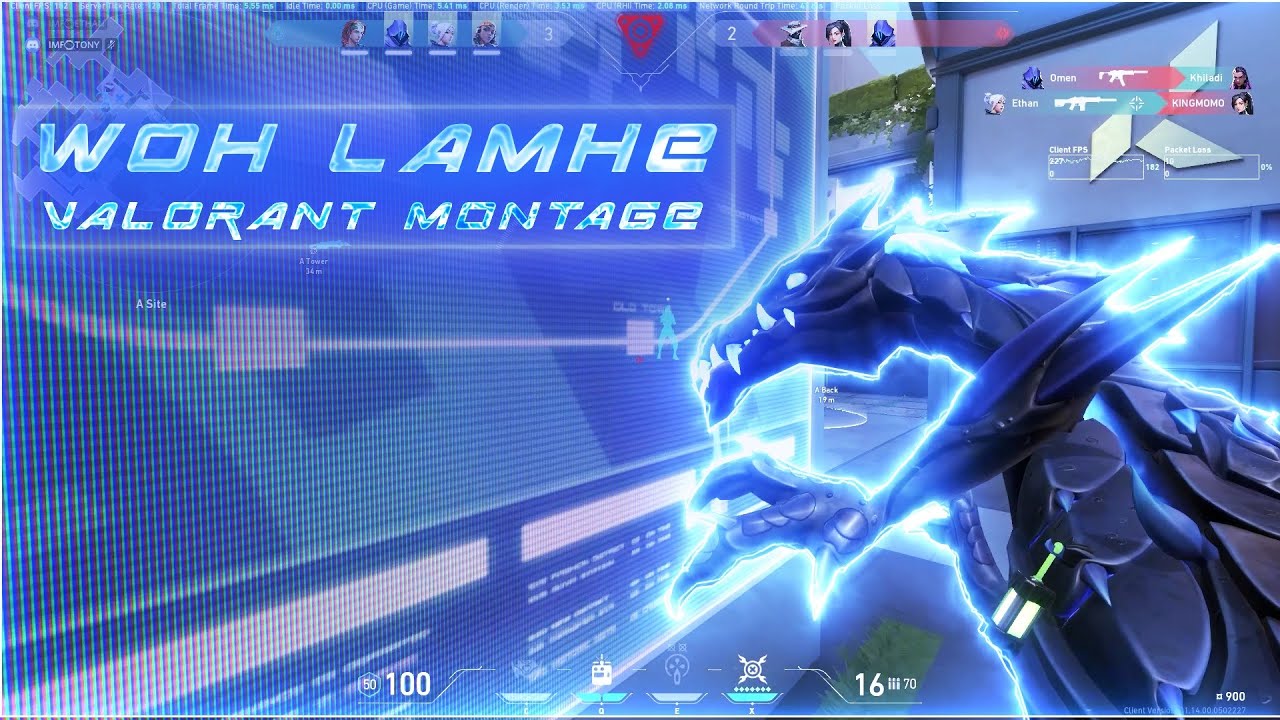 Woh Lamhe Valorant Montage ||  Best edited || Hindi Song montage || AR Beat sync  || IMF GAMING