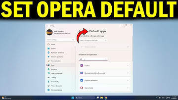 How To Make Opera Default Browser In Windows 11 - Quick Fix