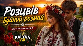 Зацвів буйний рясний розмай 🌺 | Сучасна українська пісня 🇺🇦 | Kalyna FM Ukraine folk song the voice