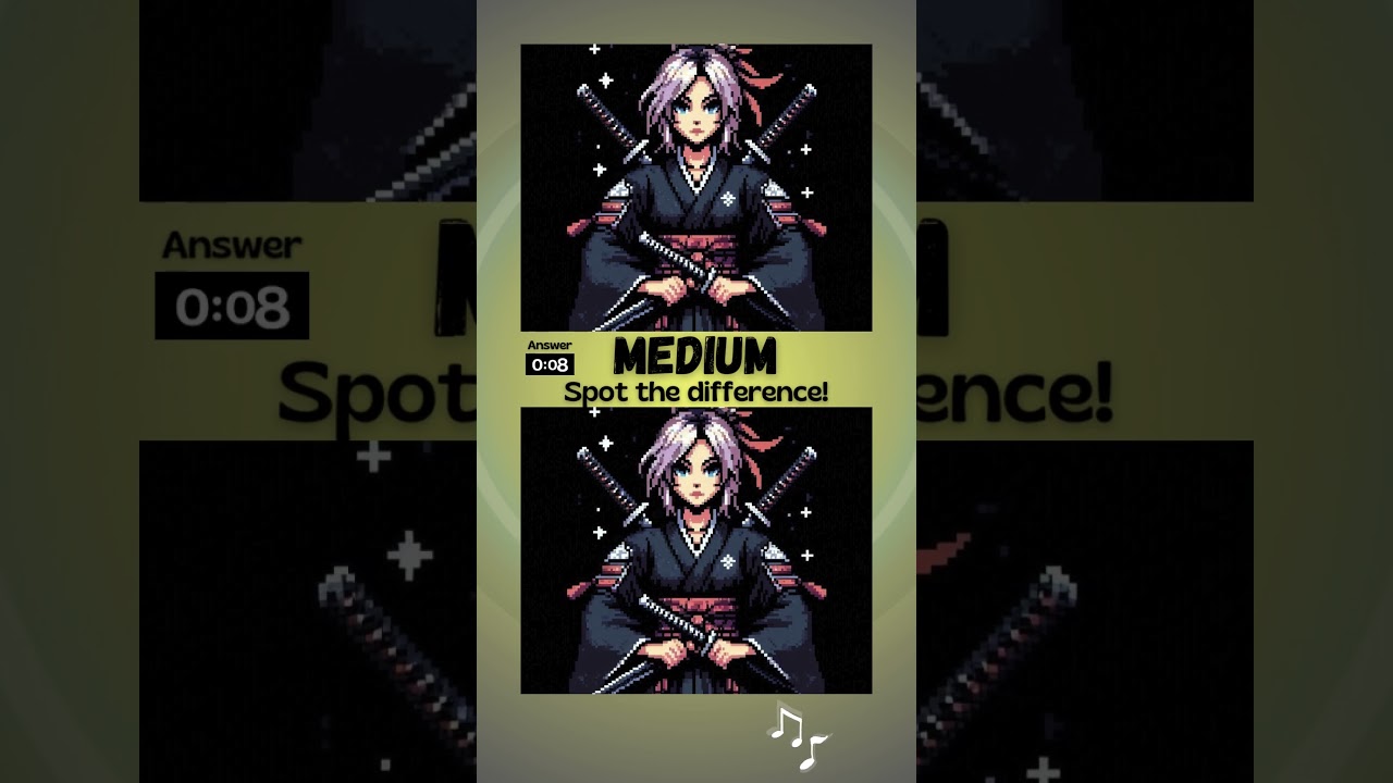 SPOT THE DIFFERENCE - MEDIUM - 20 